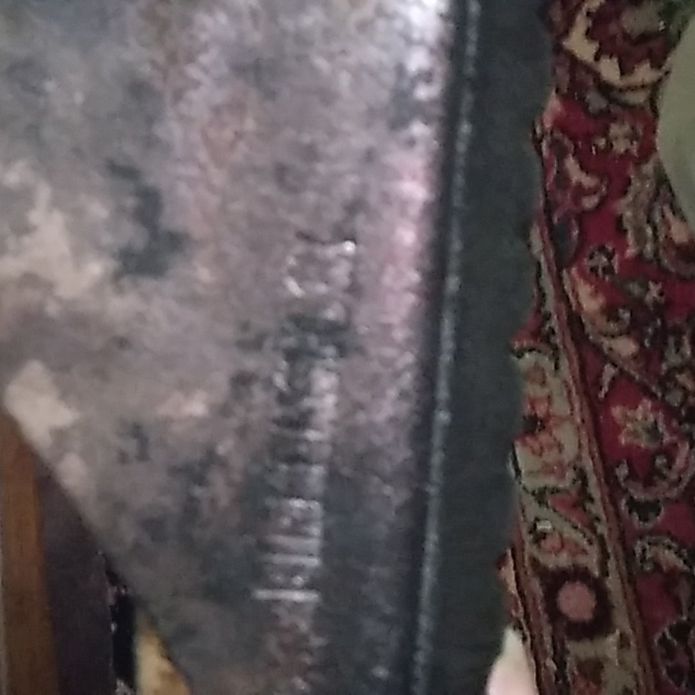 NWOT Birkenstock Black & Silver Leather Metallic Sandals, Size 38. Narrow. - Picture 4 of 6